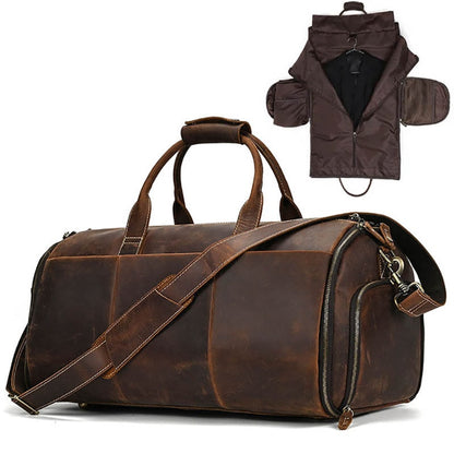 Gonzé Genuine Leather Travel Bag